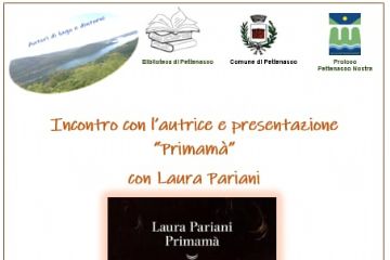 Incontro con l’autrice Laura Pariani per la presentazione di “Primamà”