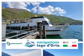 Servizio di trasporto pubblico NAVIGAZIONE LAGO D'ORTA orari 2026 e NOVITA' per PETTENASCO