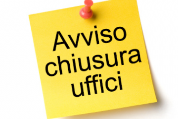 Chiusura Ufficio Tecnico